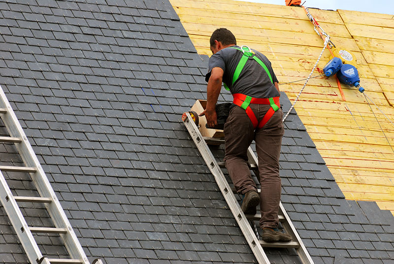 SAFETY CONCERNS FOR A ROOFER - Deely House