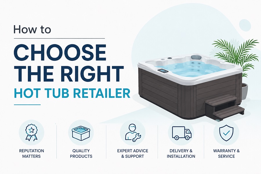 How to Choose the Right Hot Tub Retailer Right Hot Tub Retailer