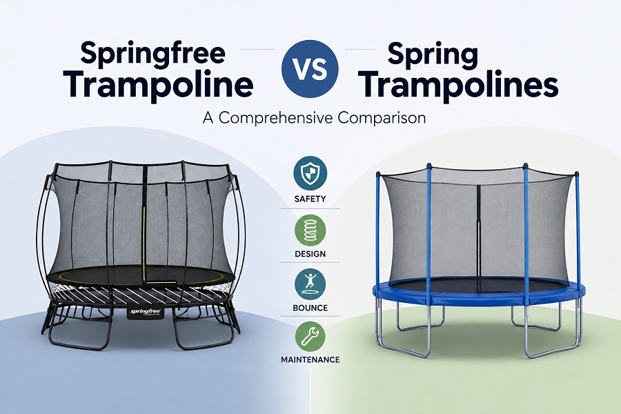 Springfree Trampoline vs Spring Trampolines: A Comprehensive Comparison Springfree Trampoline